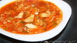 Рассольник из соленых огурцов