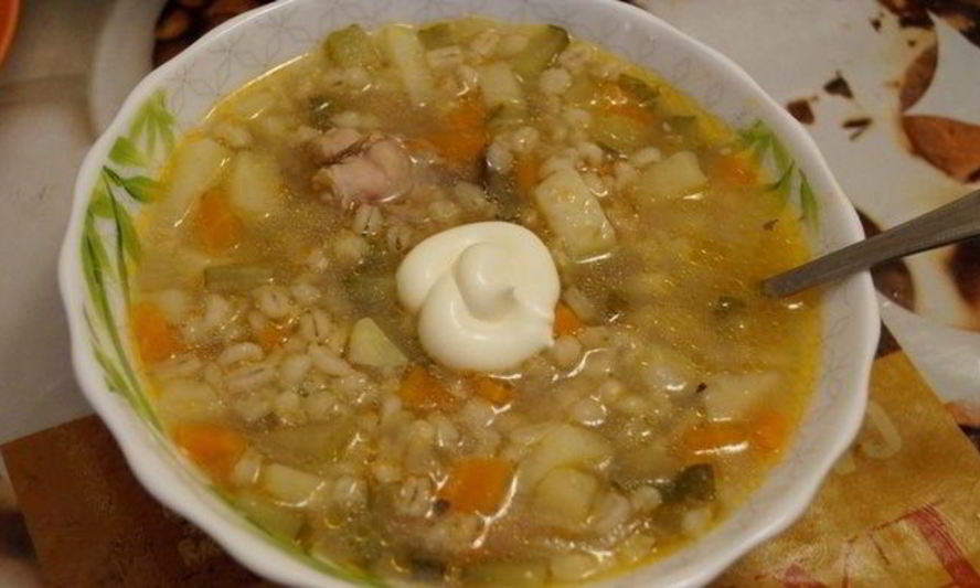 Рецепт рассольник на курином бульоне из мультиварки