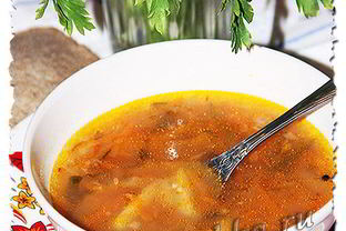 Рассольник питерский