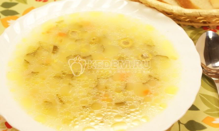 Рецепт рассольник по-домашнему