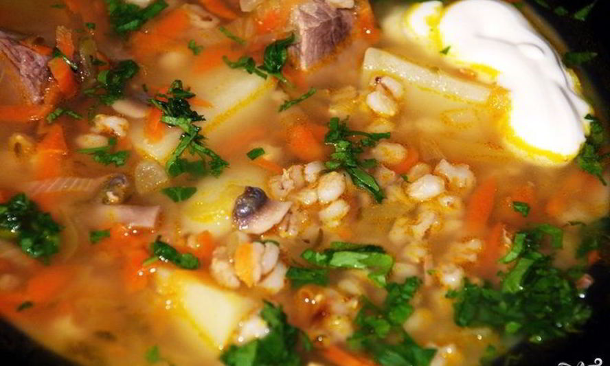 Рецепт рассольник с говядиной и перловкой