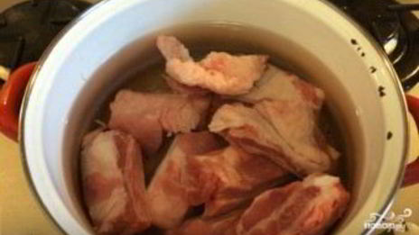 рассольник с говядиной и перловкой