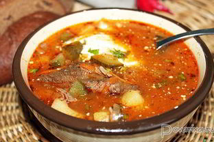 Рассольник с говядиной