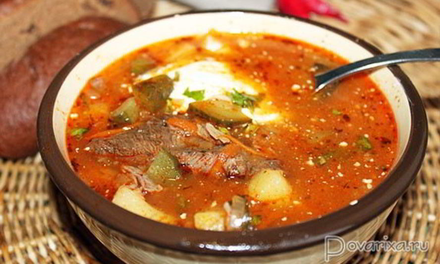 Рецепт рассольник с говядиной