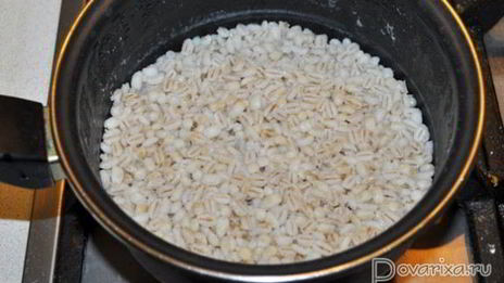 рассольник с куриными потрошками