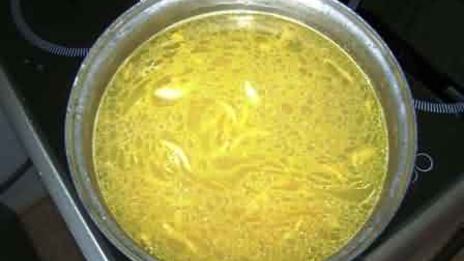 рассольник с курицей