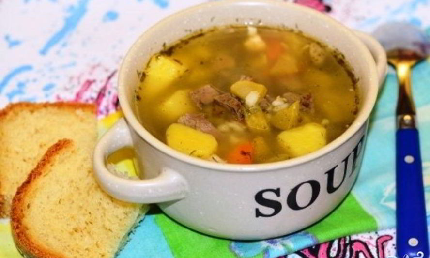 Рецепт рассольник с огурцами и перловкой