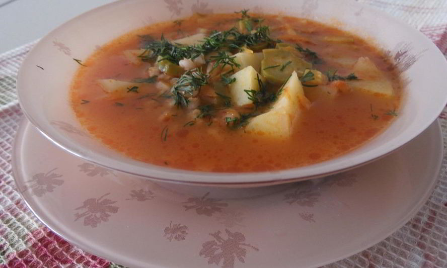 Рецепт рассольник с перловкой и солеными огурцами