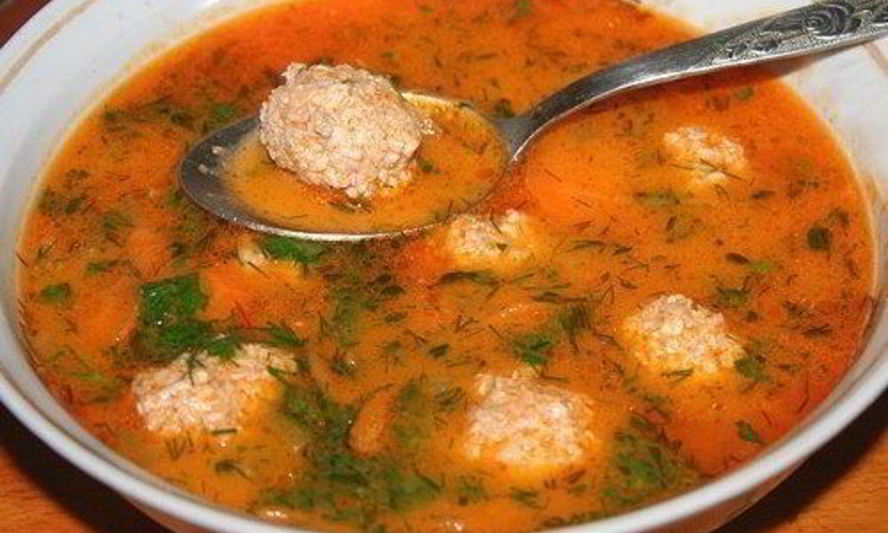 Рецепт рассольник с рисом и куриными фрикадельками