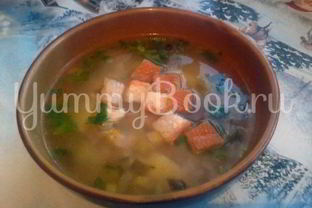 Рассольник с рисом в мультиварке