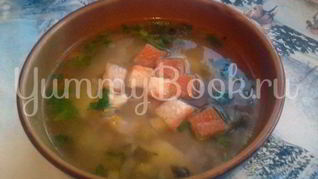 Рассольник с рисом в мультиварке