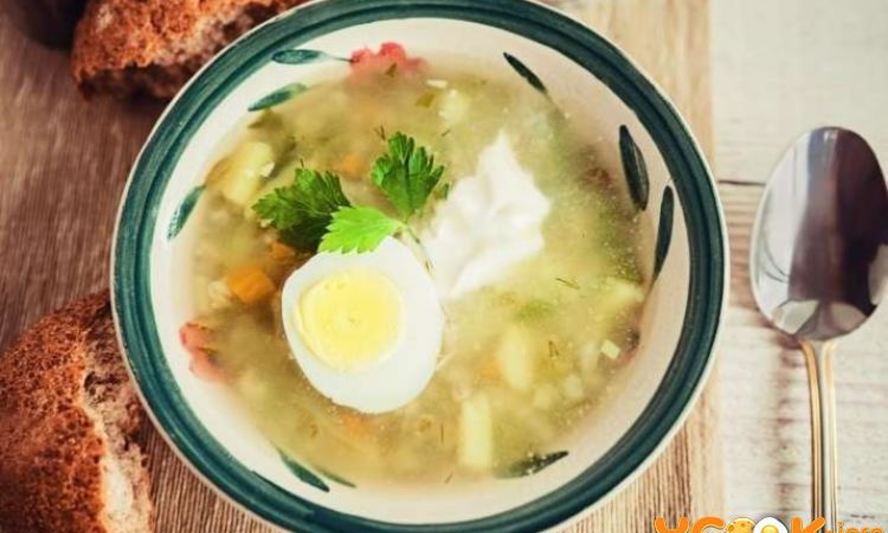 Рецепт рассольник с солеными огурцами и перловкой