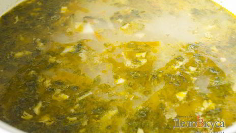 суп рассольник с рисом