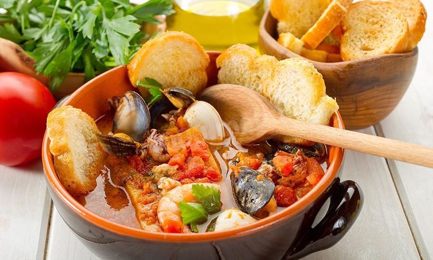 Рецепт рыбный суп каччукко