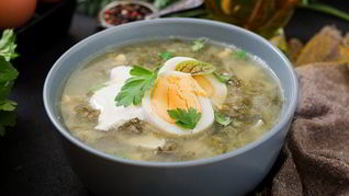 Белые щи марьинские