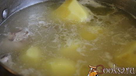 деревенские кислые щи с гречневой кашей