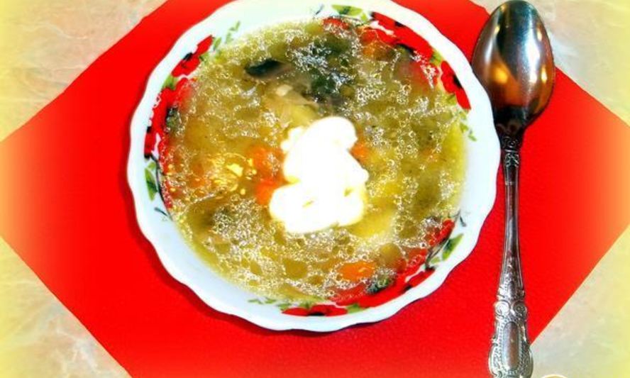 Рецепт грибные щи из квашеной капусты