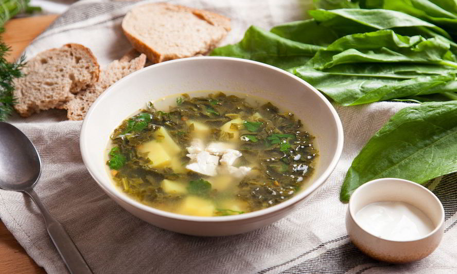 Рецепт классические щи из молодого щавеля