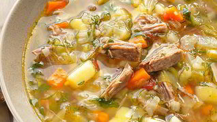 Летние щи из свежей капусты