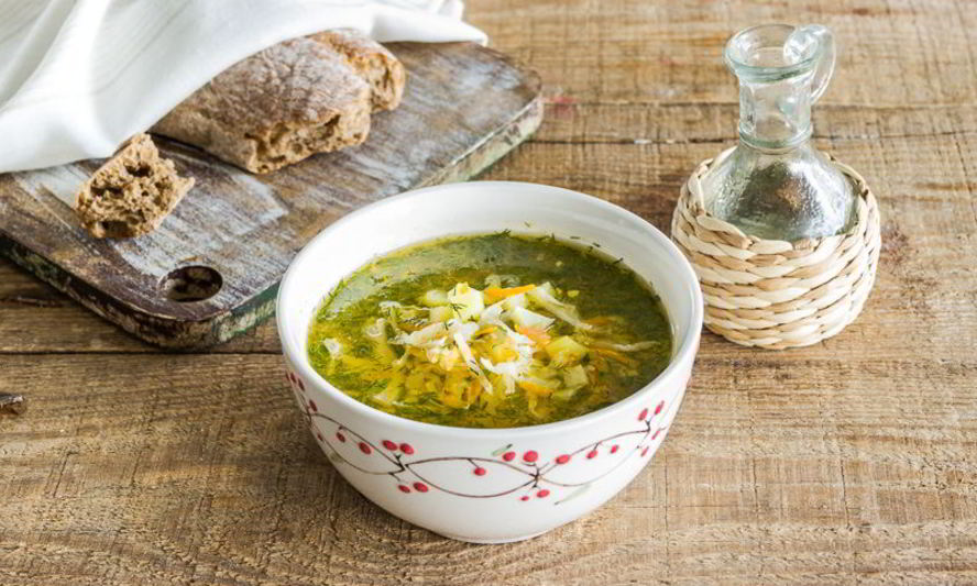 Рецепт постные щи из свежей капусты