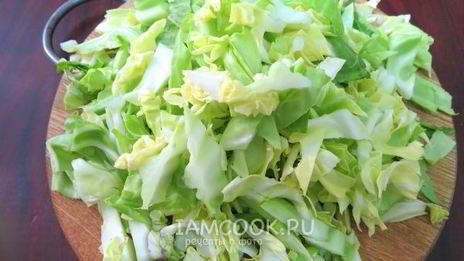 постные щи с фасолью