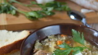 Щи богатые русские