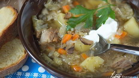 щи богатые русские