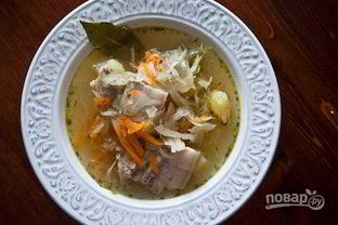 Щи из кислой капусты