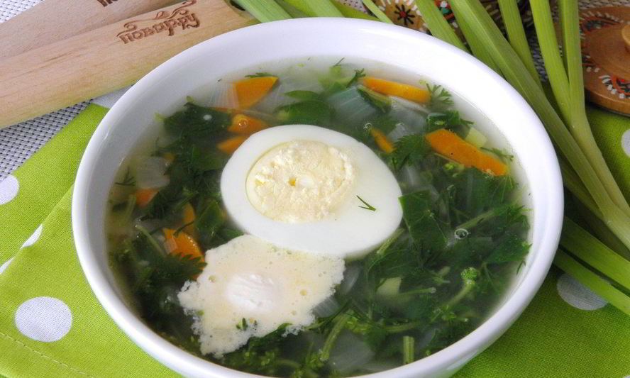 Рецепт щи из крапивы