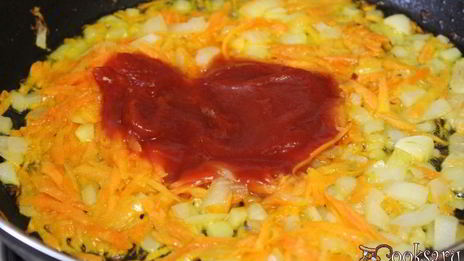 щи из квашенной капусты с грибами и перловкой