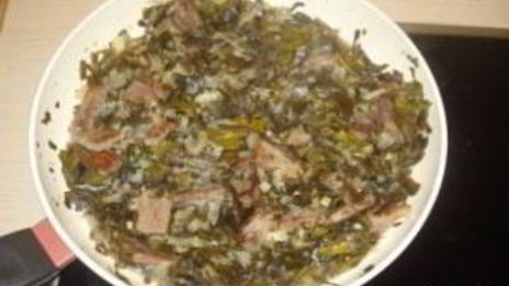 щи из морской капусты