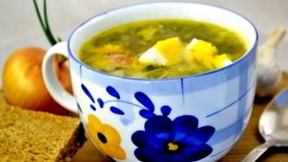 Щи из щавеля с капустой