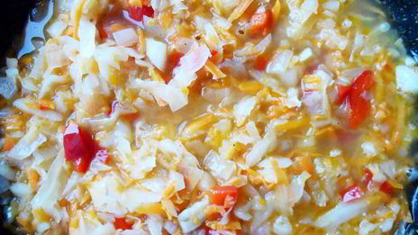 щи из свежей и квашенной капусты