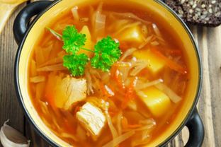 Щи из свежей капусты с мясом