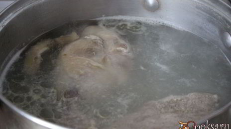 щи из свежей капусты с нутом