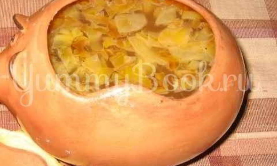 Рецепт щи из свежей капусты в духовке