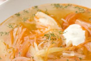 Щи из свежей капусты