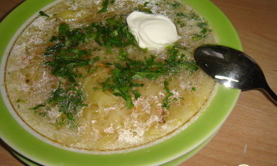 Рецепт щи кислые на курином бульоне