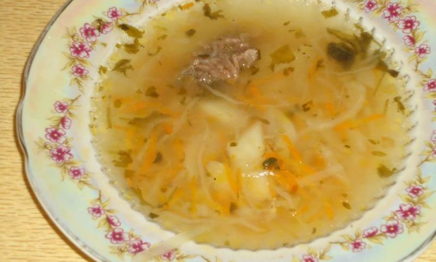 Рецепт щи кислые с говядиной