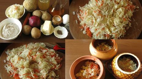 щи на утином бульоне в горшочке