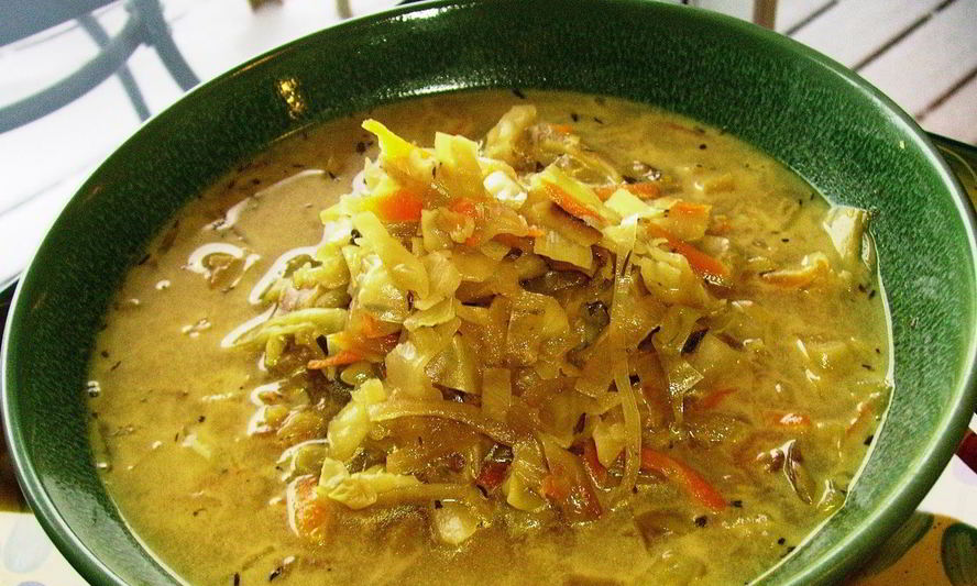 Рецепт щи постные с грибами