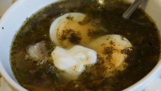 Щи с бараниной