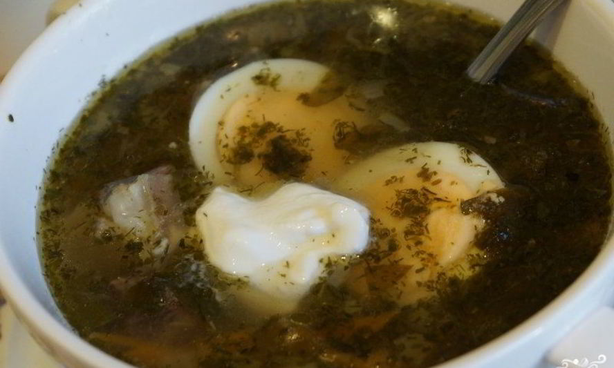 Рецепт щи с бараниной