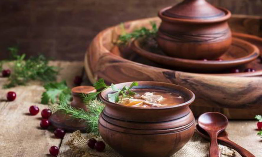 Рецепт щи с брусникой