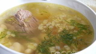 Щи с фасолью