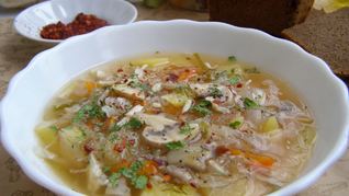 Щи с капустой в мультиварке