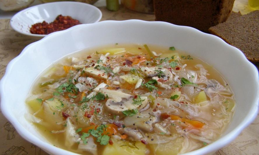 Рецепт щи с капустой в мультиварке