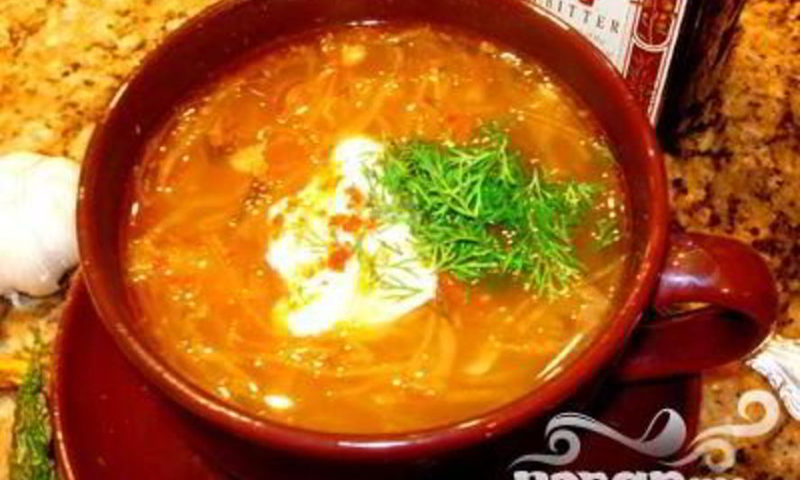 Рецепт щи с кислой капустой и мясом