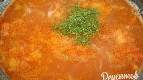 щи с консервированной фасолью