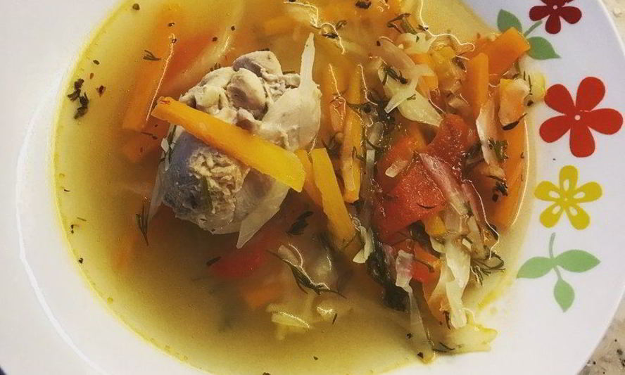 Рецепт щи с курицей без картофеля и лука